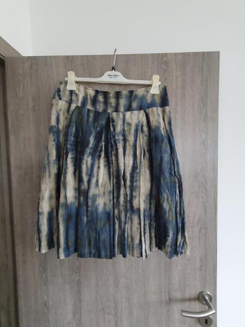 Rok Caroline Biss B 42, Kleding | Dames, Rokken, Zo goed als nieuw, Maat 42/44 (L), Blauw, Onder de knie, Ophalen of Verzenden