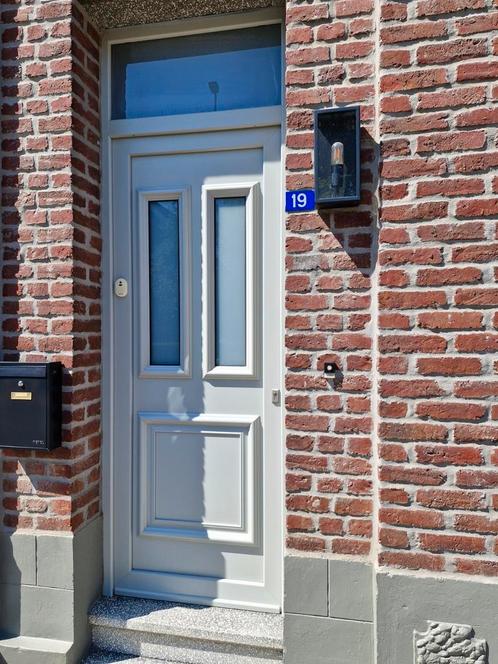 Voordeur pvc gelijk nieuw, Doe-het-zelf en Bouw, Deuren en Vliegenramen, Zo goed als nieuw, Buitendeur, 215 cm of meer, 80 tot 100 cm