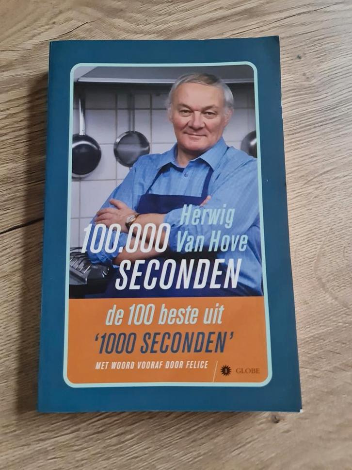 Kookboek : 100.000 seconden / Herwig van Hove, Boeken, Humor, Zo goed als nieuw, Ophalen of Verzenden