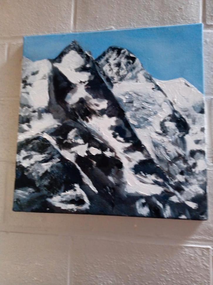 Ijle hoogte MP Theunis, Antiek en Kunst, Kunst | Schilderijen | Abstract, Ophalen