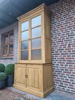 Eiken buffetkast/vitrinekast GRATIS LEVERING, Huis en Inrichting, Kasten | Vitrinekasten, Ophalen of Verzenden, Zo goed als nieuw