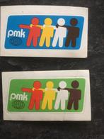 2 stickers PMK kinderen, Ophalen of Verzenden