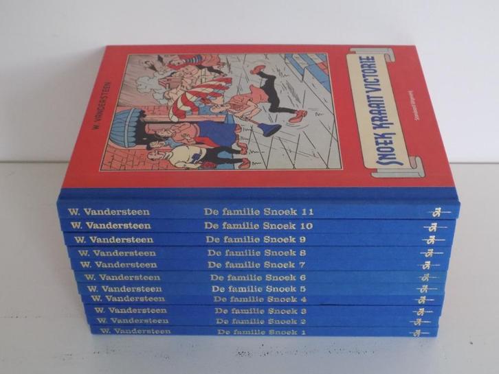 De familie Snoek ~ Complete serie HC's linnen rug 1 t/m 11, Boeken, Stripverhalen, Nieuw, Ophalen of Verzenden