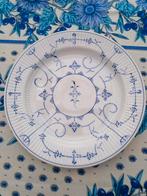 Ancienne et grande assiette creuse Copenhague Boch