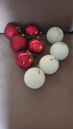 9 grandes boules de Noel incassables   pour sapin extérieur, Ophalen, Nieuw