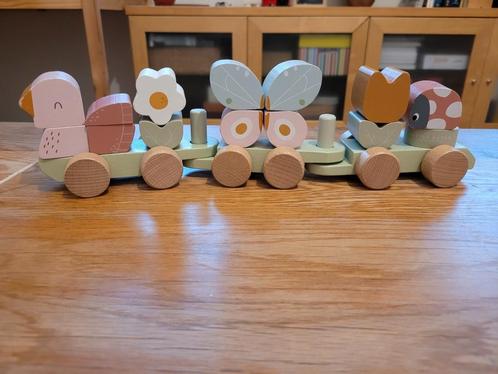 Little dutch houten trein, Kinderen en Baby's, Speelgoed | Houten speelgoed, Gebruikt, Ophalen of Verzenden