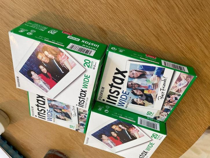 Instax Wide 60 stuks, Audio, Tv en Foto, Filmrollen, Ophalen