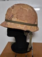 M1c helmet Vietnam war, Verzamelen, Ophalen of Verzenden, Landmacht, Helm of Baret