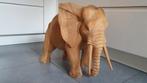 grand éléphant XL en bois, Antiquités & Art, Art | Sculptures & Bois, Enlèvement ou Envoi