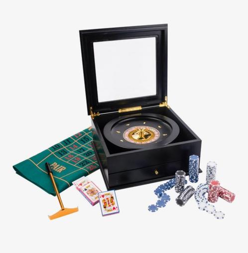 All-in-one luxe rouletteset, Hobby en Vrije tijd, Gezelschapsspellen | Overige, Gebruikt, Ophalen of Verzenden