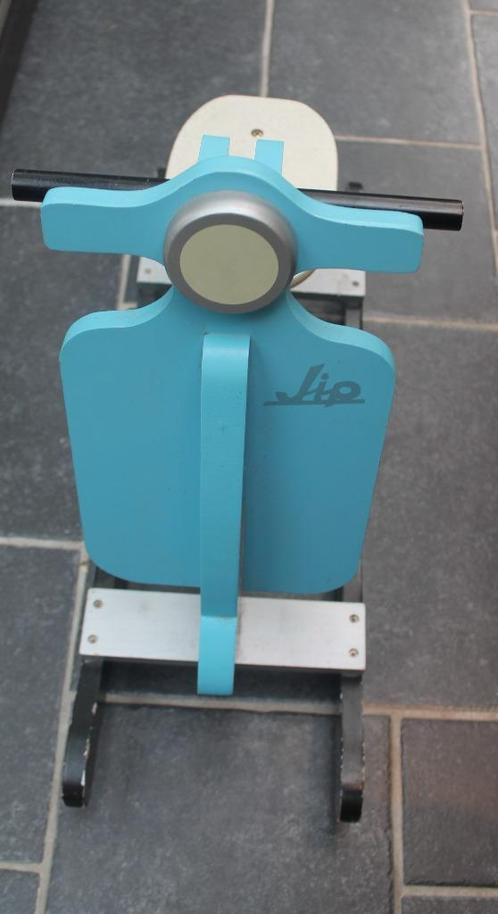 Houten retro schommelscooter JIP, Kinderen en Baby's, Speelgoed | Houten speelgoed, Gebruikt, Rij- of Hobbelspeelgoed, Ophalen