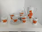 Vintage koffieservies, Ophalen