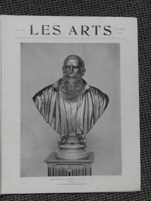 Les Arts 119 novembre 1911, Louis Stern, van Loo, Bugatti, Boeken, Kunst en Cultuur | Beeldend, Gelezen, Beeldhouwkunst, Verzenden