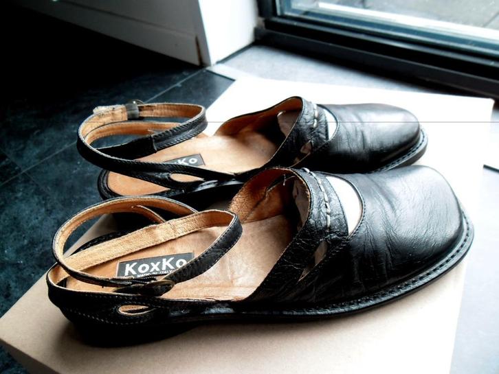 KOXKO schoenen kwaliteit leder maat 39, Kleding | Dames, Schoenen, Zo goed als nieuw, Ophalen of Verzenden