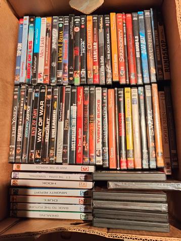 pakket 63 DVD films beschikbaar voor biedingen