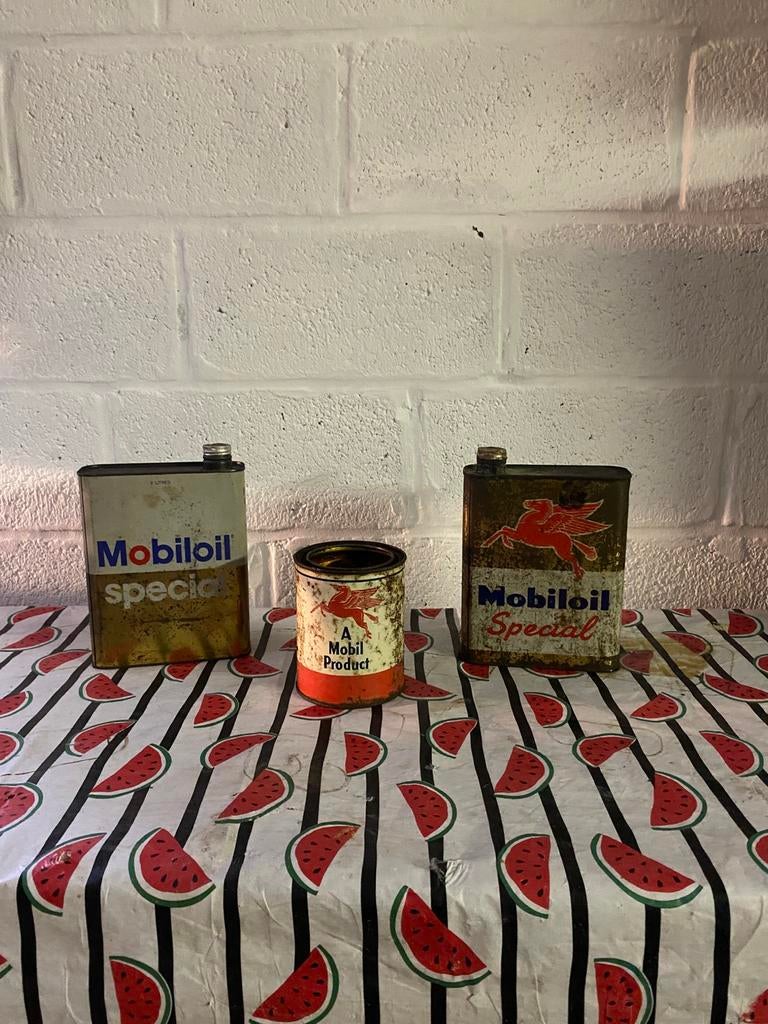 Bidon mobiloil, Enlèvement, Comme neuf