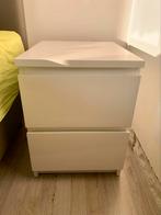 Ikea Malm nachtkastje, Huis en Inrichting, Slaapkamer | Nachtkastjes, Ophalen, Gebruikt, 45 tot 65 cm, 55 tot 70 cm