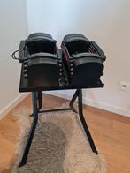 Gewichten/Powerblocks Elite (2 kg tot 41 kg per halter), Sport en Fitness, Ophalen, Zo goed als nieuw, Borst, Halterset
