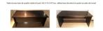 Bureau bois massif, Maison & Meubles, Enlèvement, Bureau