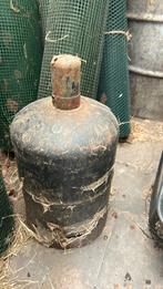 Oude gasfles, Ophalen, Gebruikt