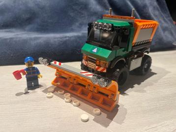 225. Lego City #60083 : Snowplow Truck - Compleet beschikbaar voor biedingen