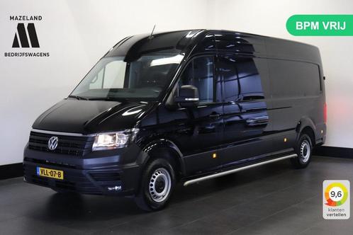 Volkswagen Crafter 2.0 TDI 140PK L4H3 Automaat EURO 6 - Airc, Auto's, Bestelwagens en Lichte vracht, Bedrijf, ABS, Airconditioning