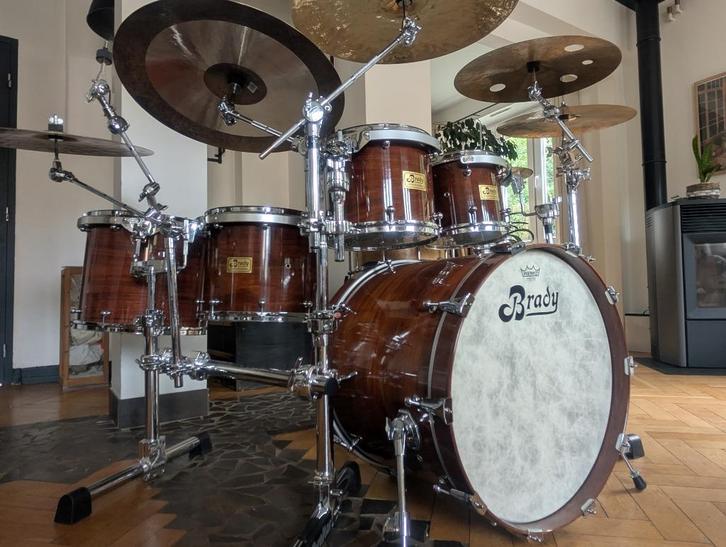 Rare : Brady Jarrah drums, Muziek en Instrumenten, Drumstellen en Slagwerk, Gebruikt, Overige merken, Ophalen