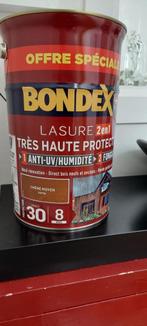 Lasure BONDEX bois très haute protection 2 en 1, Doe-het-zelf en Bouw, Verf, Beits en Lak, Nieuw, Beits, 5 tot 10 liter, Ophalen