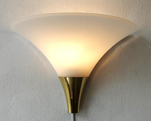 Vintage wandlamp Hollywood Regency 70's Glashütte Limburg, Maison & Meubles, Accessoires pour la Maison | Autre, Utilisé, Enlèvement ou Envoi