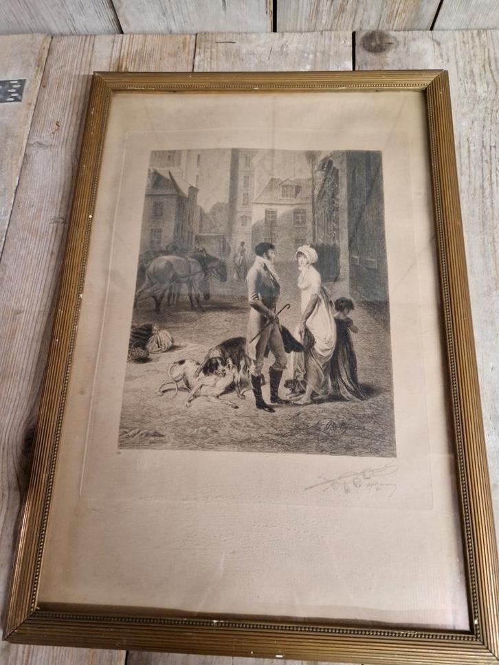 François Seraphin Delpech 1178 1825, Antiek en Kunst, Kunst | Etsen en Gravures, Ophalen