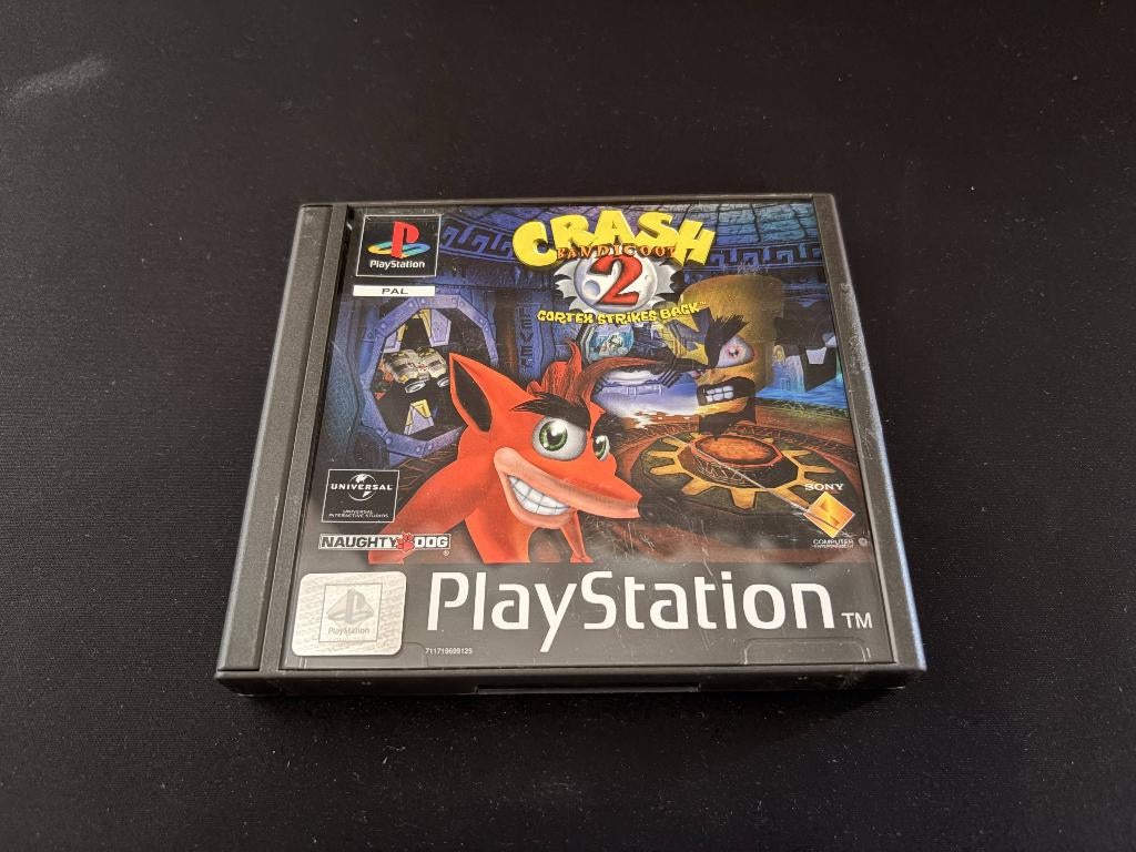 Crash Bandicoot 2 - PS1 - Origineel - Zo goed als nieuw, Games en Spelcomputers, Games | Sony PlayStation 1, Zo goed als nieuw