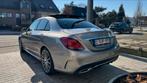 Mercedes c200d pack amg 75.000km automatique, Auto's, Automaat, Zwart, Zwart, Leder