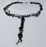 Magnifique sautoir noir, Bijoux, Sacs & Beauté, Colliers, Enlèvement ou Envoi, Neuf, Noir