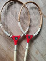 Badminton raket oud, Sport en Fitness, Badminton, Ophalen, Gebruikt, Racket(s)