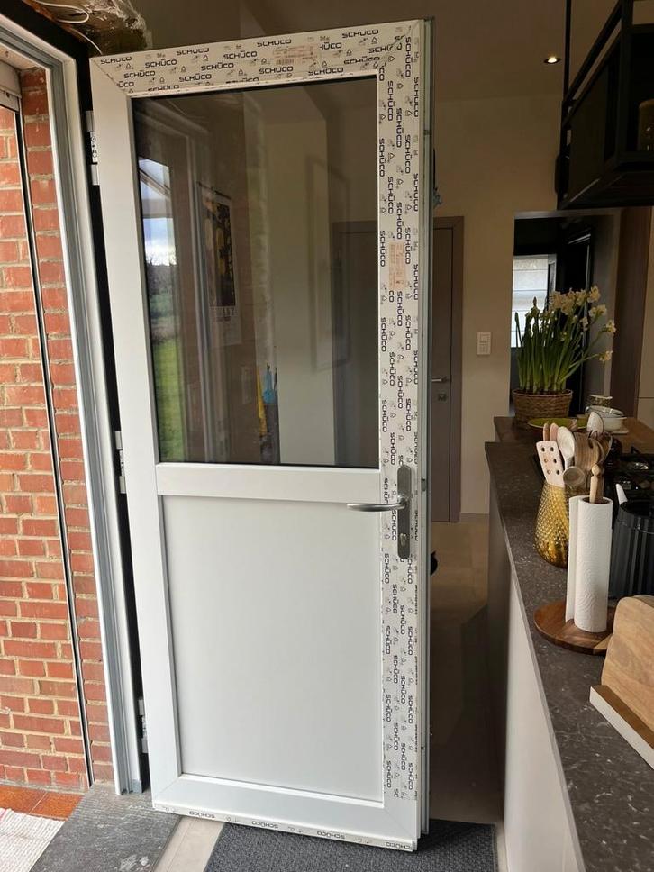 Porte de jardin neuve en 2200 sur 850 cm  pour, Bricolage & Construction, Fenêtres & Moustiquaires, Enlèvement