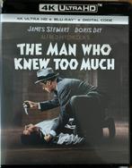 The Man Who Knew Too Much (4K Blu-ray, US-uitgave), Comme neuf, Thrillers et Policier, Enlèvement ou Envoi