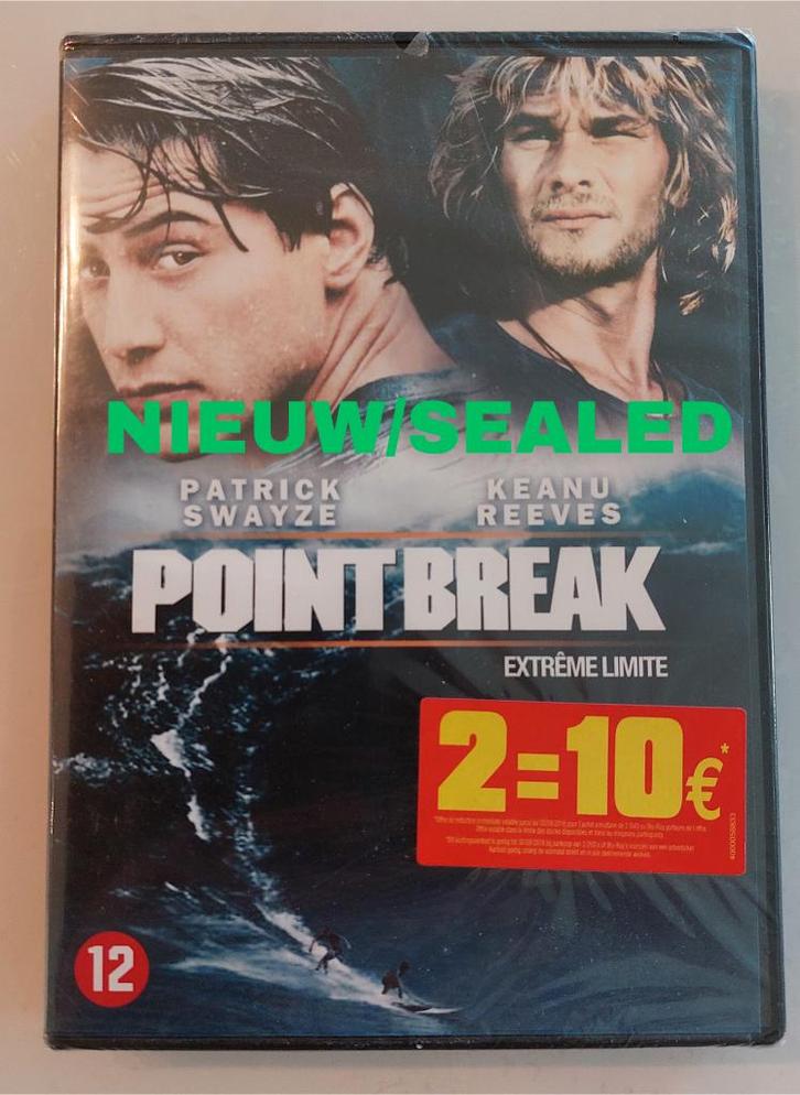 Point Break (actie film ) AANRADER, Cd's en Dvd's, Dvd's | Actie, Nieuw in verpakking, Actie, Ophalen of Verzenden