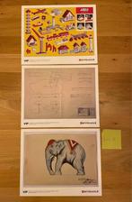 Lego Originals-prints (3 stuks, gericht op de Lego Octrooi), Ophalen of Verzenden, Nieuw, Complete set, Lego