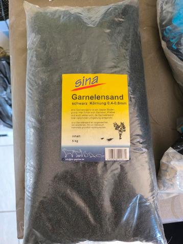 Garnalen zand/grind  beschikbaar voor biedingen