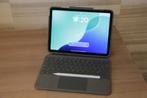 Logitech folio touch  voor ipad air gen 5 + apple pencil 2, Ophalen, Logitech, Azerty, Zo goed als nieuw