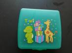 tupperware boterhamdoos, Ophalen of Verzenden, Zo goed als nieuw, Bus of Trommel