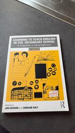 Learning to teach English in the secondary school, Ophalen of Verzenden, Nieuw, Hoger Onderwijs