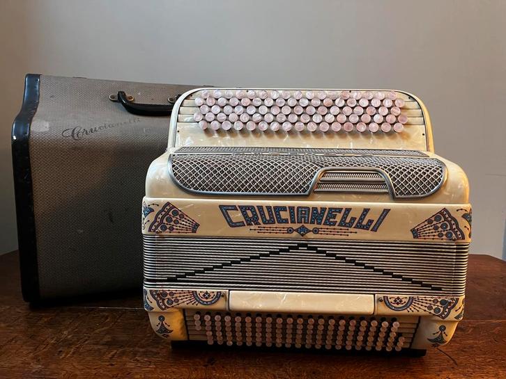 Professionele accordeon, werkende staat, Muziek en Instrumenten, Accordeons, Gebruikt, Knopaccordeon, Ophalen