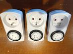 3x CHACON Programmateur mécanique Blanc, Doe-het-zelf en Bouw, Ophalen of Verzenden, Zo goed als nieuw