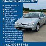 CITROËN C5, Autos, Citroën, Argent ou Gris, Achat, Noir, 5 portes