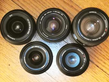 Minolta Autofocus Alpha A Maxxum-lens  beschikbaar voor biedingen