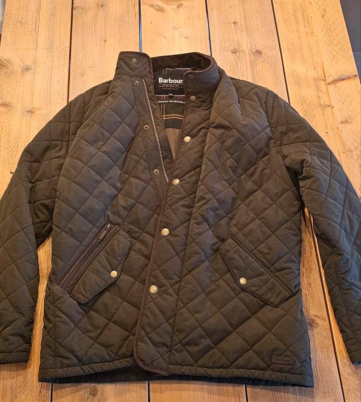 Barbour Shoveler Waxed Quilted Jacket, Kleding | Heren, Jassen | Winter, Nieuw, Ophalen