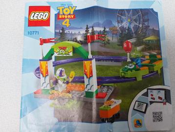 Lego nr 10771 de achtbaan van Toy Story