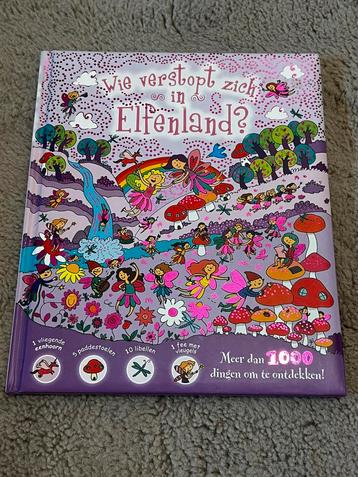 Zoekboek, Wie verstopt zich in elfenland? beschikbaar voor biedingen