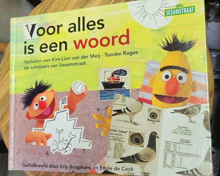 Sesamstraat boek voor alles is een woord, Boeken, Kinderboeken | Baby's en Peuters, Zo goed als nieuw, Ophalen of Verzenden
